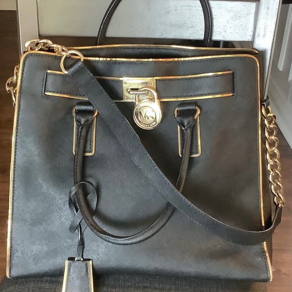Michael Kors Hamilton medium logo satchel - Picture 1 of 1